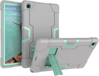 NIKCORP Oklopna maska za Samsung Galaxy Tab A 10,1" sa stalkom i držačem za olovku trodijelna, siva